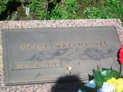 Grace Mae <I>Messerschmitt</I> Haines 