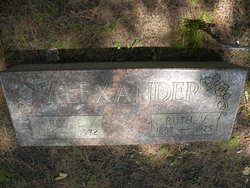 Ruth Violet <I>Sawyer</I> Alexander 