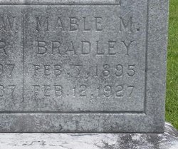 Mable <I>Butler</I> Bradley 