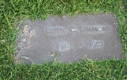 Ruth Corinne <I>Newnom</I> Simmons 