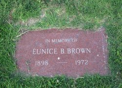 Eunice Blanche Brown 