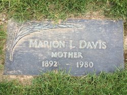 Marion Lee <I>Bolster</I> Davis 