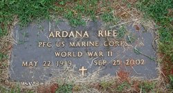 PFC Ardana Rife 