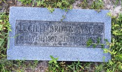 Lucille Ida <I>Brown</I> Ayscue 