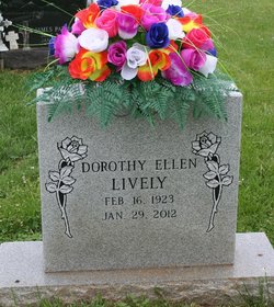 Dorothy Ellen <I>Moneypenny</I> Lively 