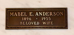 Mabel Edith <I>Bell</I> Anderson 
