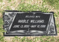 Mabel <I>Crow</I> Williams 