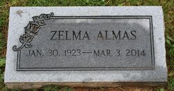 Zelma <I>Williams</I> Almas 