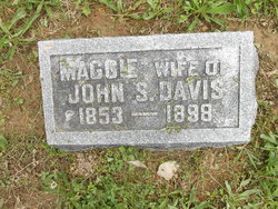Margaret A. “Maggie” <I>Isgrigg</I> Davis 