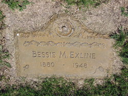 Bessie M <I>Miller</I> Exline 