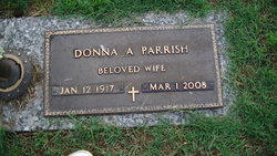 Donna Almeda <I>Duncan</I> Parrish 
