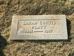 Sarah Ann <I>Curtis</I> Platt 