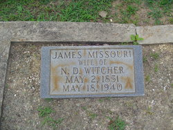 James Missouri <I>Adams</I> Witcher 