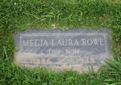 Mecia Laura <I>Steen</I> Rowe 