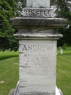 Alice Alexandria <I>Bissell</I> Andrew 