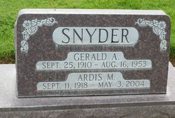 Ardis M. <I>McConnel</I> Snyder 