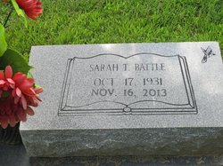 Sarah Abbie <I>Treadway</I> Battle 
