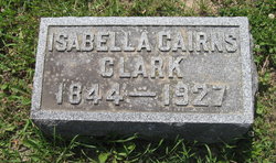 Isabella <I>Cairns</I> Clark 