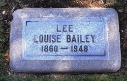 Louisa “Lee” <I>Moody</I> Bailey 