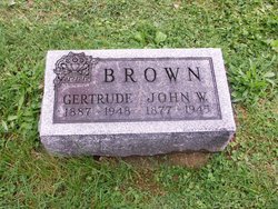 Bertha Gertrude <I>Davis</I> Brown 