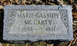 Marie <I>Cassidy</I> McCarty 