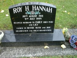 Roy Hector Hannah 