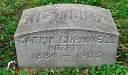 Carrie <I>Bozett</I> Cornwell 