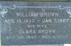 Clarissa “Clara” <I>Silver</I> Brown 