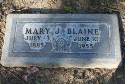 Mary Jane <I>Lathrop</I> Blaine 