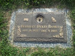 Bernice <I>Dykes</I> Banks 