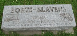 Zelma Bernice <I>Borts</I> Slavens 
