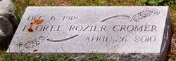 Alice Floree <I>Rozier</I> Cromer 