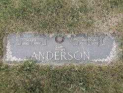 Mary A. <I>Johnson</I> Anderson 