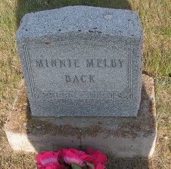 Minnie <I>Melby</I> Back 