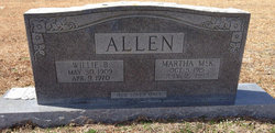 Martha <I>McKeel</I> Allen 