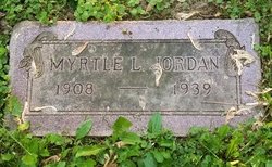 Myrtle Lee <I>Williams</I> Jordan 