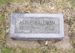 Alice May <I>Bellingham</I> Baldwin 
