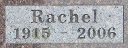 Rachel Elizabeth <I>Barns</I> Sanders 