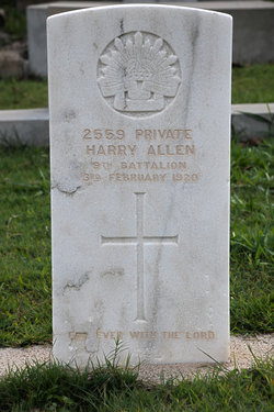 Private Harry Allen 
