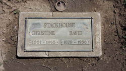 Christine Viola “Cissie” <I>Edgmon</I> Stackhouse 