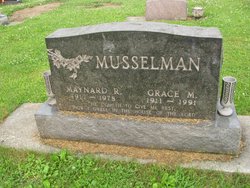 Grace Mildred <I>Hasch</I> Musselman 