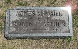 Agnes M <I>Maier</I> Arthur 