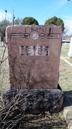 Alice Keith <I>Hey</I> Beyer 