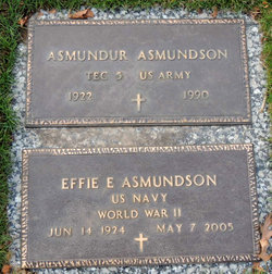 Effie Elizabeth <I>Weeks</I> Asmundson 