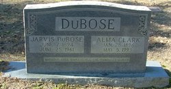Alma <I>Clark</I> DuBose 