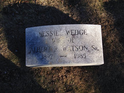 Bessie <I>Wedge</I> Watson 