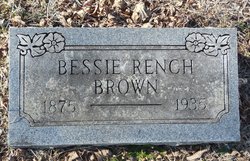 Mary Elizabeth “Bessie” <I>Rench</I> Brown 