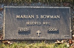 Marian “Honey” <I>Smith</I> Bowman 