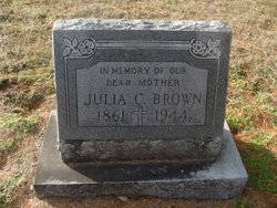 Julia Catherine <I>Greenwell</I> Brown 
