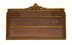 Mabel Olive <I>Burroughs</I> Hadley 